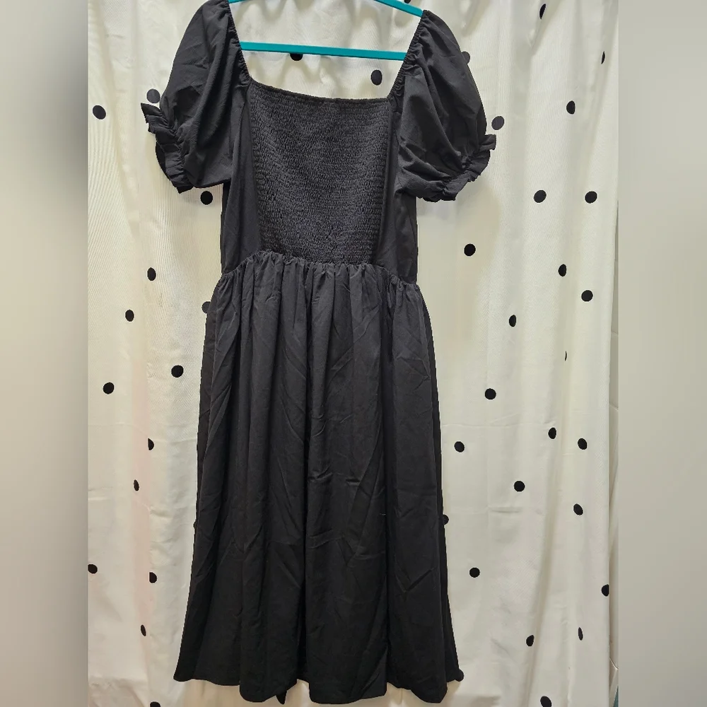 Sold out Forest Ink Odile Midi Dress L - Picture 3 of 7